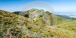 Maly Krivan hill in Mala Fatra mountains in Slovakia