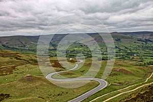 Mam Nick road from Mam Tor