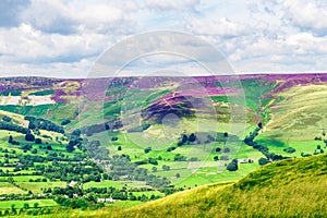 Mam Tor hill near Castleton and Edale in the Peak District Natio