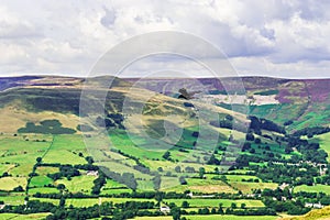 Mam Tor hill near Castleton and Edale in the Peak District Natio