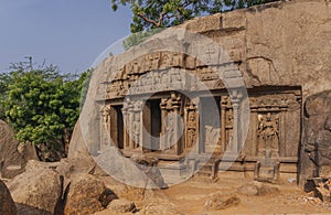 Mamallapuram, with its striking bas-reliefs and stone temples, is an open-air museum. India