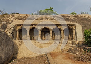 Mamallapuram, with its striking bas-reliefs and stone temples, is an open-air museum. India