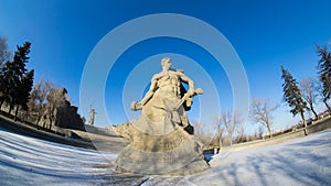 Mamayev kurgan, the Winner statue