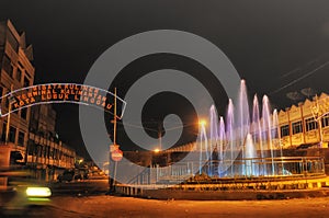 mambo market at night photo