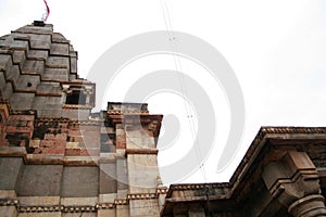 Mamleshwar Temple Omkareshwar Ghat at the banks of narmada river in india