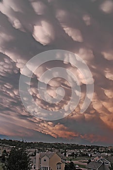 Mammatus Clouds photo