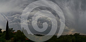 Mammatus Clouds Cumulonimbus