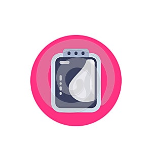 Mammogram vector icon