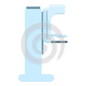 Mammography machine icon cartoon vector. Breast mammogram