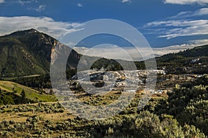 Mammoth hot springs, Yellowstone