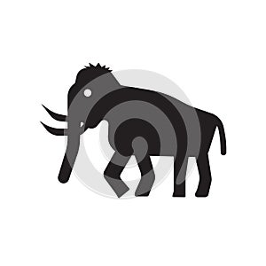 Mammoth icon. Trendy Mammoth logo concept on white background fr