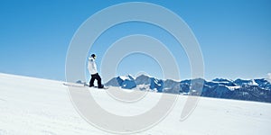 Mammoth Mountain snowboarder