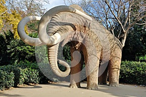 Mammoth in the park
