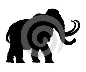 Mammoth silhouette.