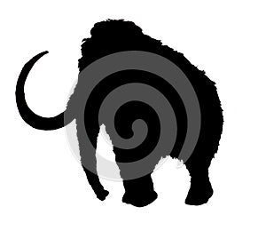 Mammoth silhouette