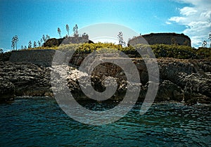 Mamula Prison in the middle of the sea