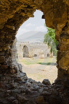Mamure (Anamur) castle ruins, Turkey photo