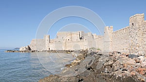 Mamure Kalesi castle in Anamur at sunny day. Turkey