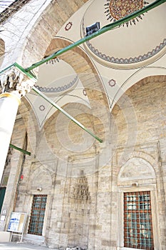 Mamutpasa mosque Interior Appearance and carpets, Istanbul