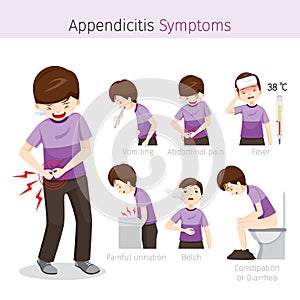 Man With Appendicitis Symptoms