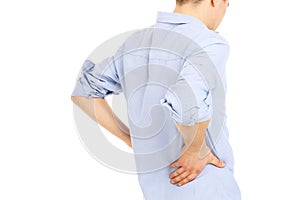 Man back pain