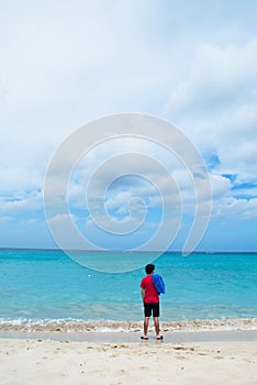 Man on Beach