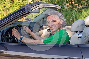 Man blinded by the light while driving