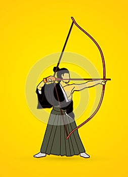 Man bowing Kyudo