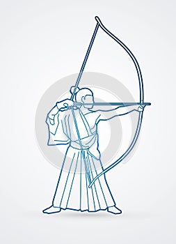 Man bowing Kyudo