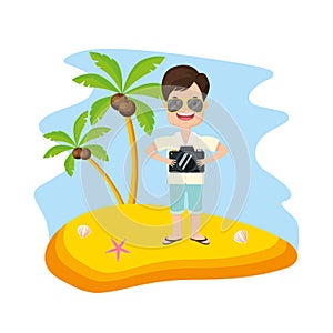 people vacations summer time