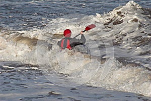 Man in canoe 2