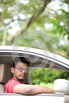 Man In Car