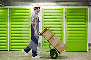 Man carrying loads