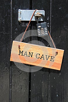 Man cave sign