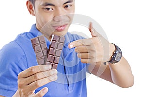 Man And Chocolate