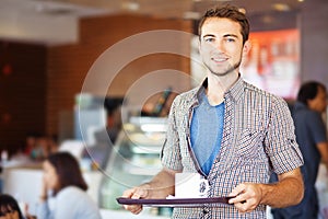 Man with coffee