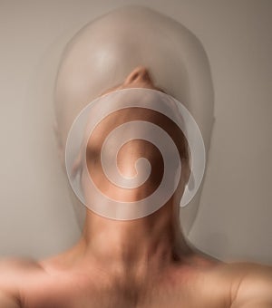 Man confined to a bubble photo