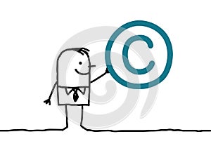 Man & copyright