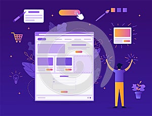 Website builder concept