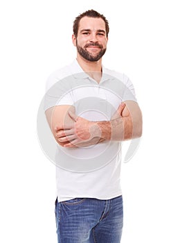 Man with crossed arms