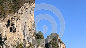 man does parachute jump from cliff