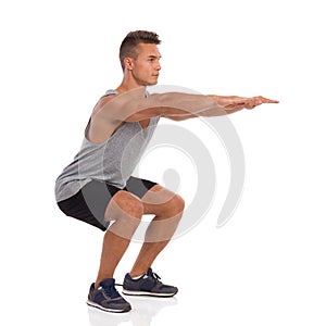 Man Does Squat