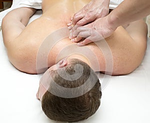 Man doing massage