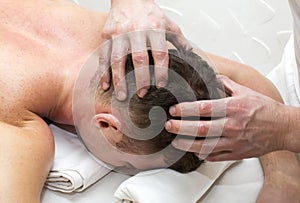 Man doing massage