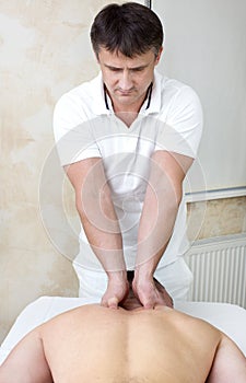 Man doing massage