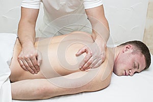 Man doing massage