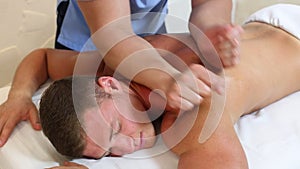 Man doing massage