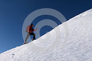 Ski touring photo