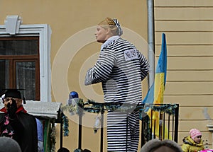 Man dressed as a Timoshenko