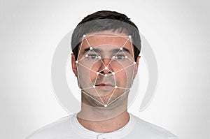 Man face recognition - biometric verification